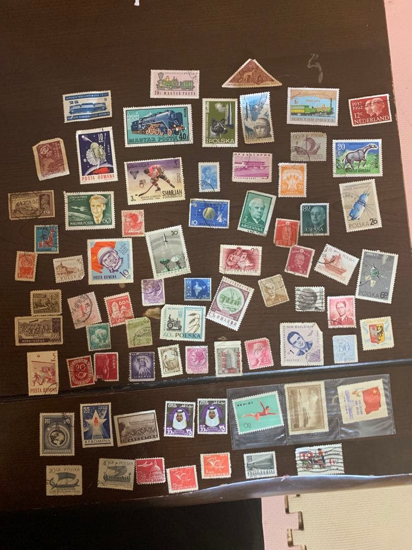 切手　カタール札