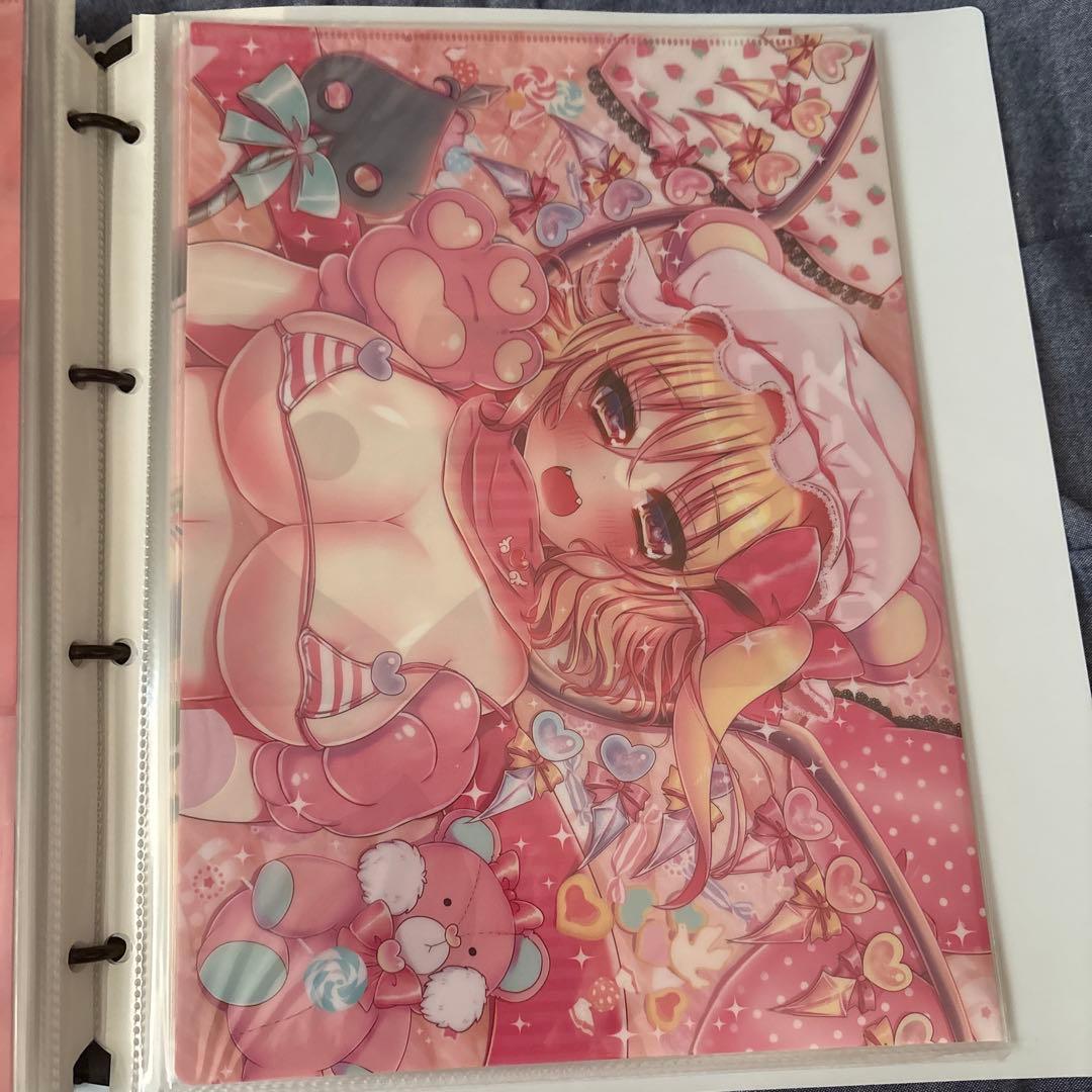 東方project フランドール　水着　美少女　クリアファイル　VY5