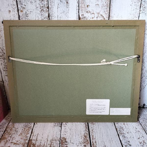 フランス作家 レイモン・プーレ 作 赤いブーケ139/250部 限定 リトグラフ