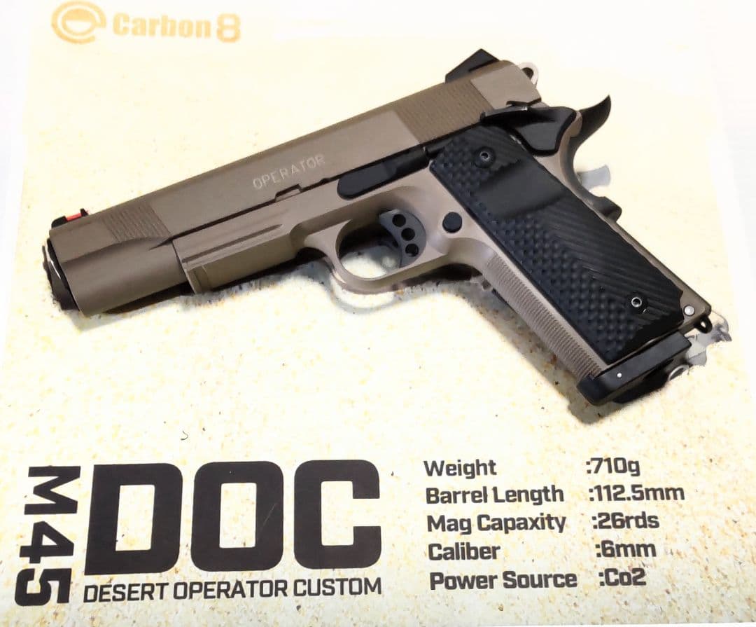 Carbon8 M45 DOC フルセット ストレス解消にも一役？！