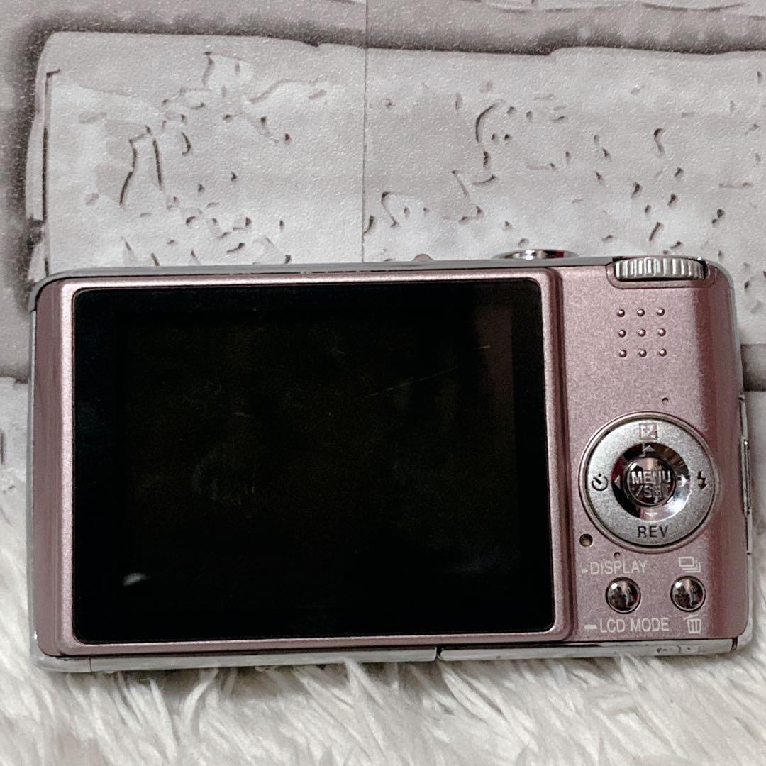 【極美品】Panasonic DMC-FX01 デジタルカメラ 充電器付 ピンク