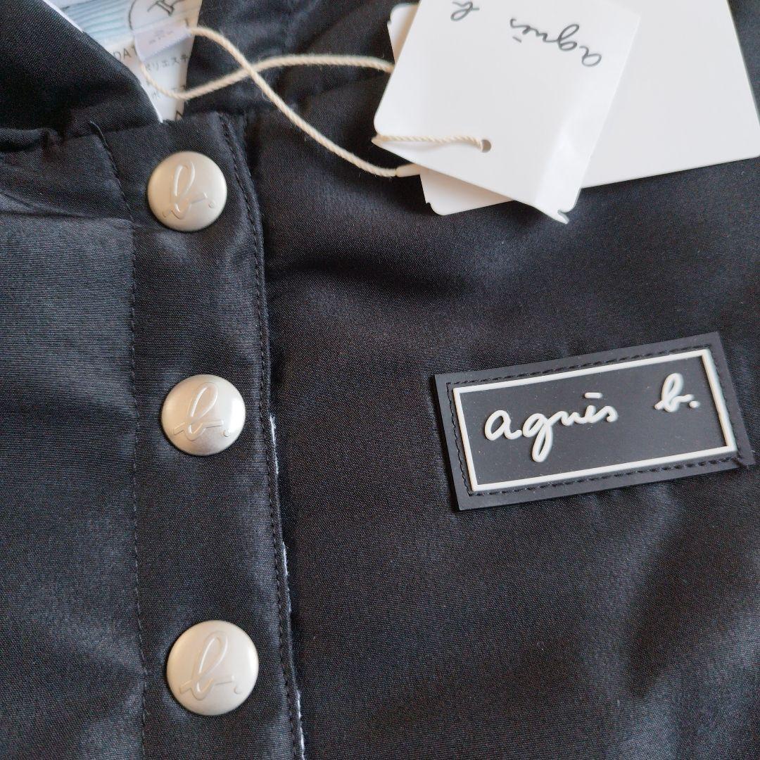 新品未使用　アニエスべー　アウター　コート　2AN 90 黒　リバーシブルキッズ