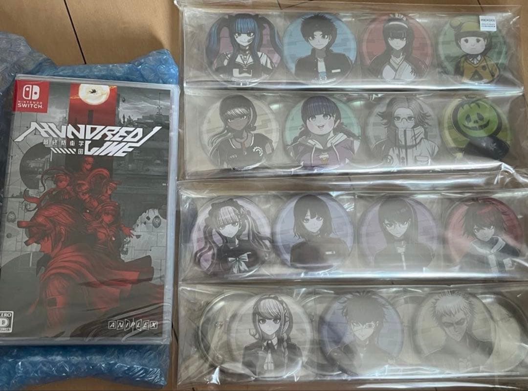 HUNDRED LINE 最終防衛学園 Wondergoo 特典 缶バッジ