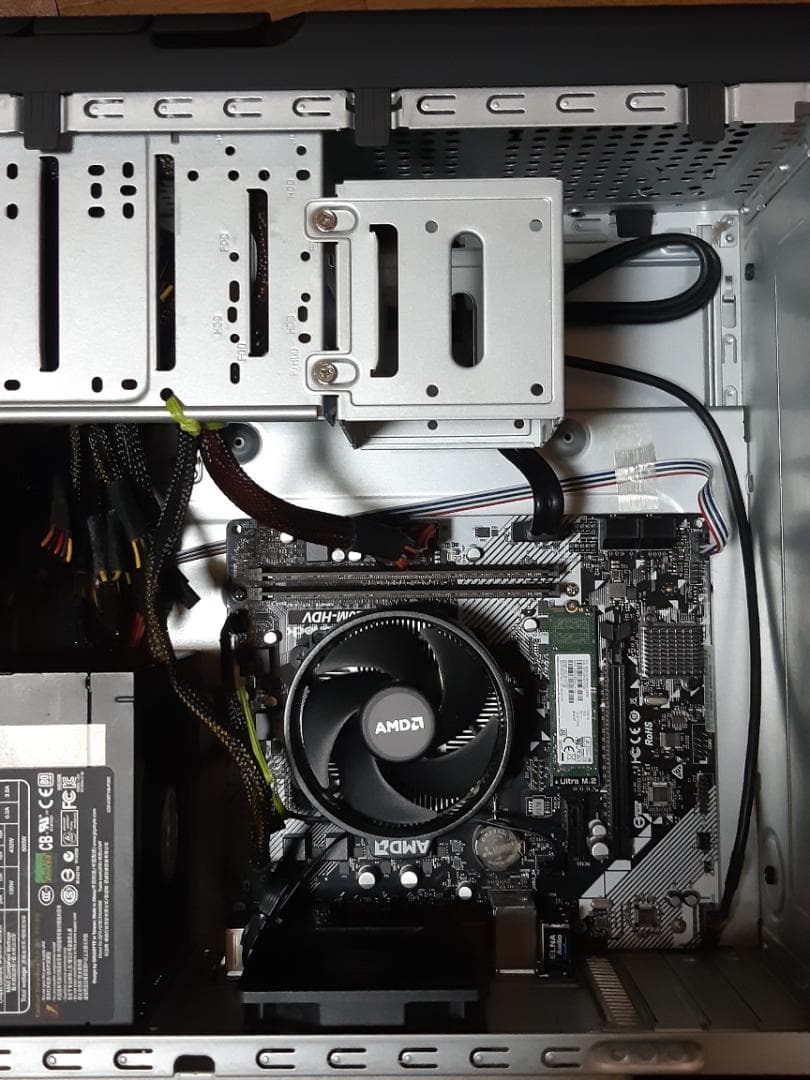 自作PC　RYZEN5 2400G・8GB・128GB・Win10Pro