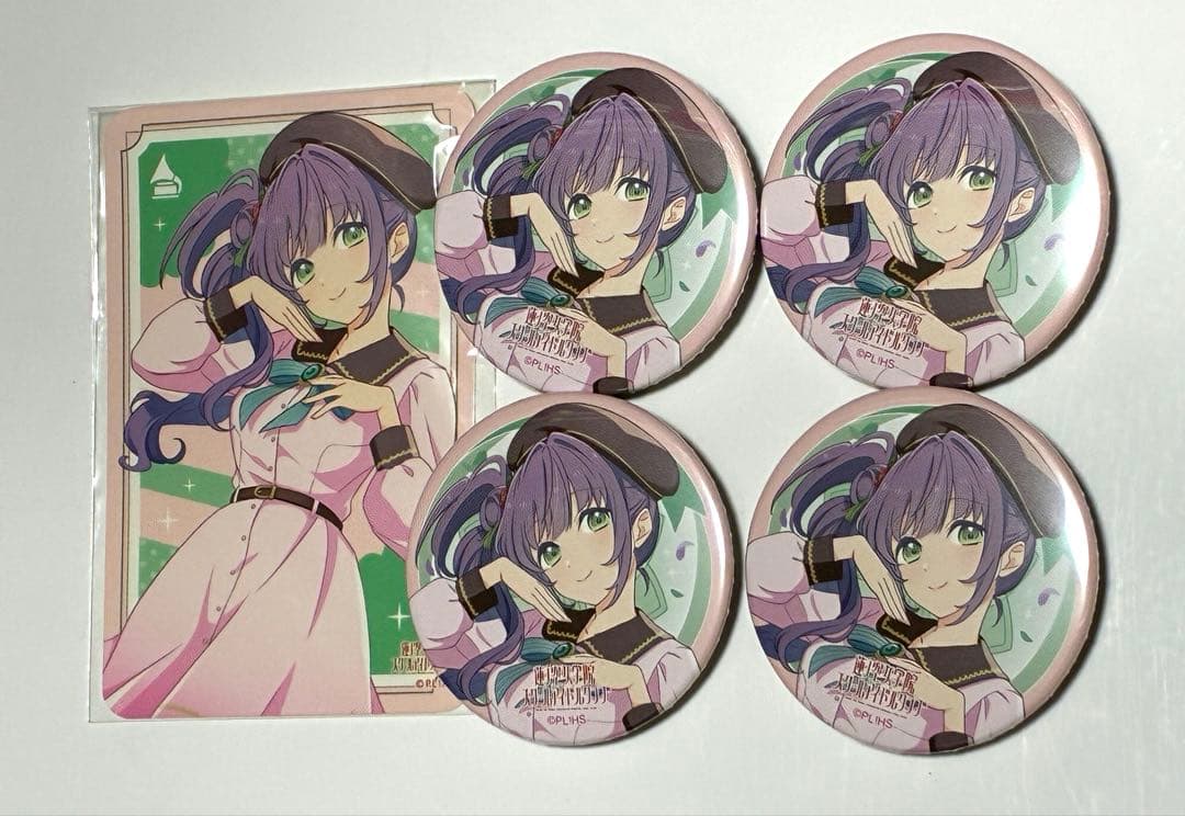 蓮ノ空 乙宗梢 オープニングライブ 缶バッジ ステッカー