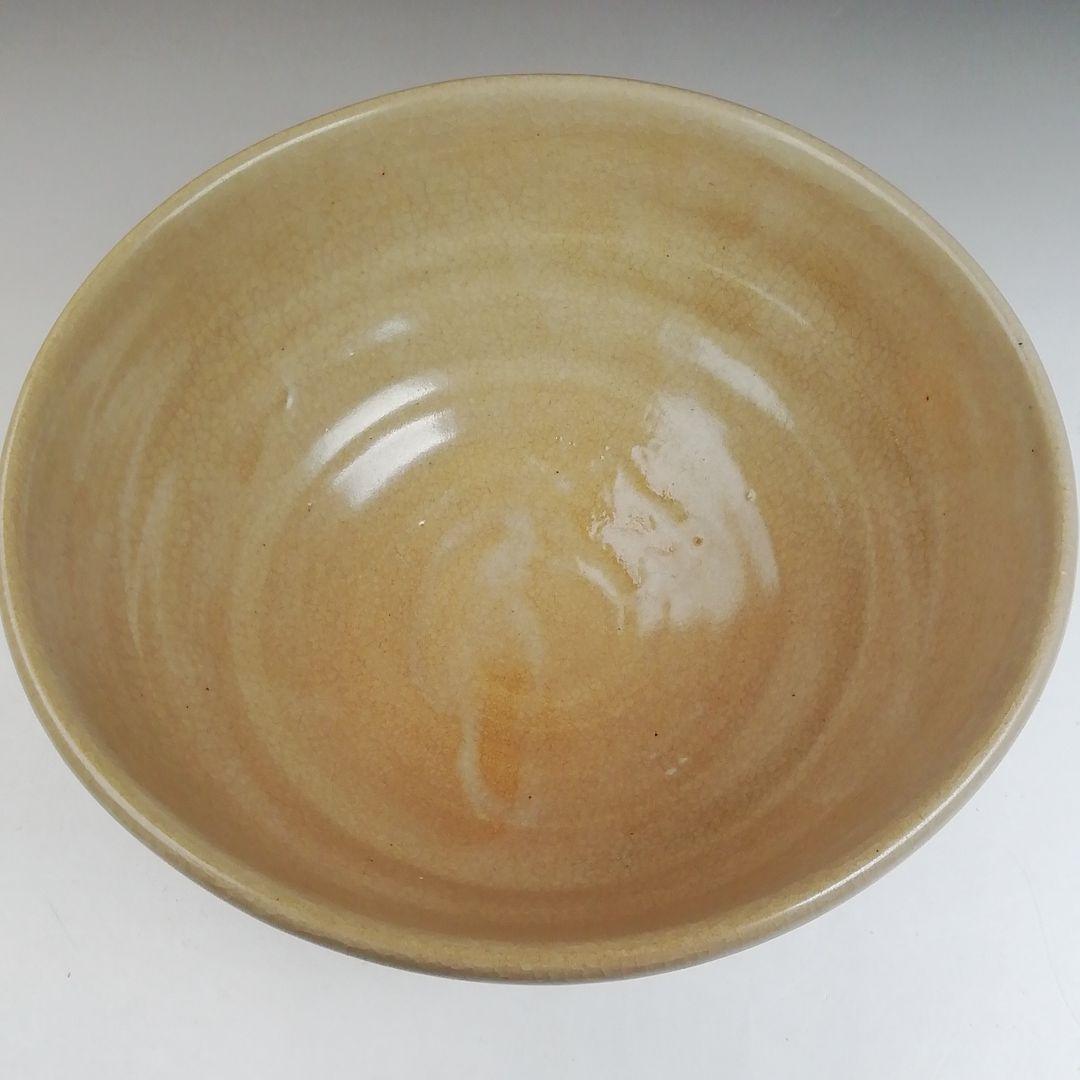 Ｔ９５０　茶碗　『井戸茶碗』『飛峰陶窯　李昌相 作』　共箱　抹茶碗　茶道具