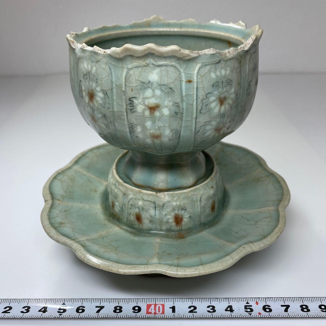 古代　朝鮮　盃、盃台　トヒチサ　東さ7-0708☆2F