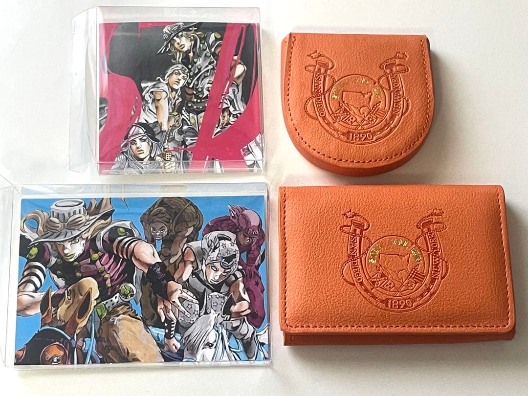 ジョジョの奇妙な冒険 Part７ スティール・ボールラン ケース　名刺入れ