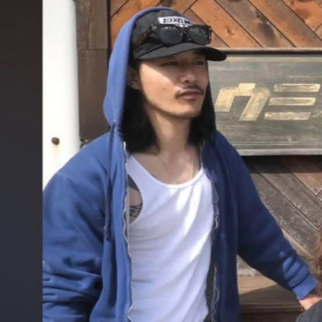 60s ジップパーカーヴィンテージ　ナス紺フェード　TALONジップ裏サーマル