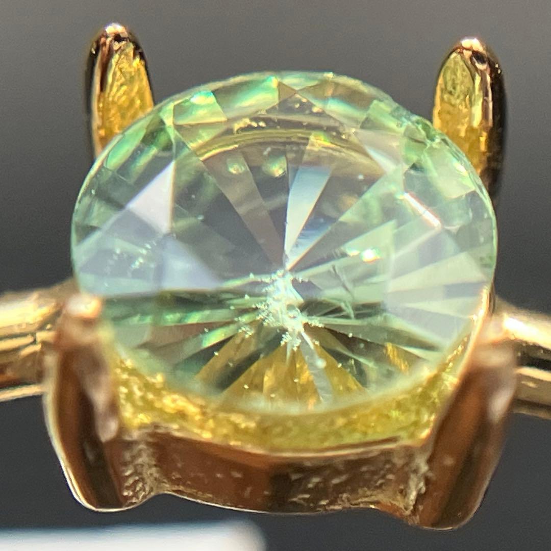 【おぴさまご確認用】ミントガーネットのファセットリング260102