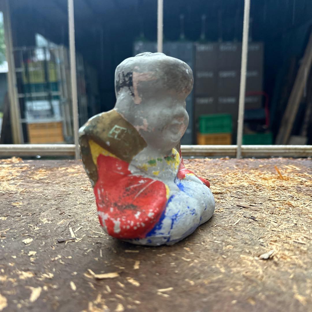 明治期頃 福助人形 土人形 郷土玩具 骨董品 呪物