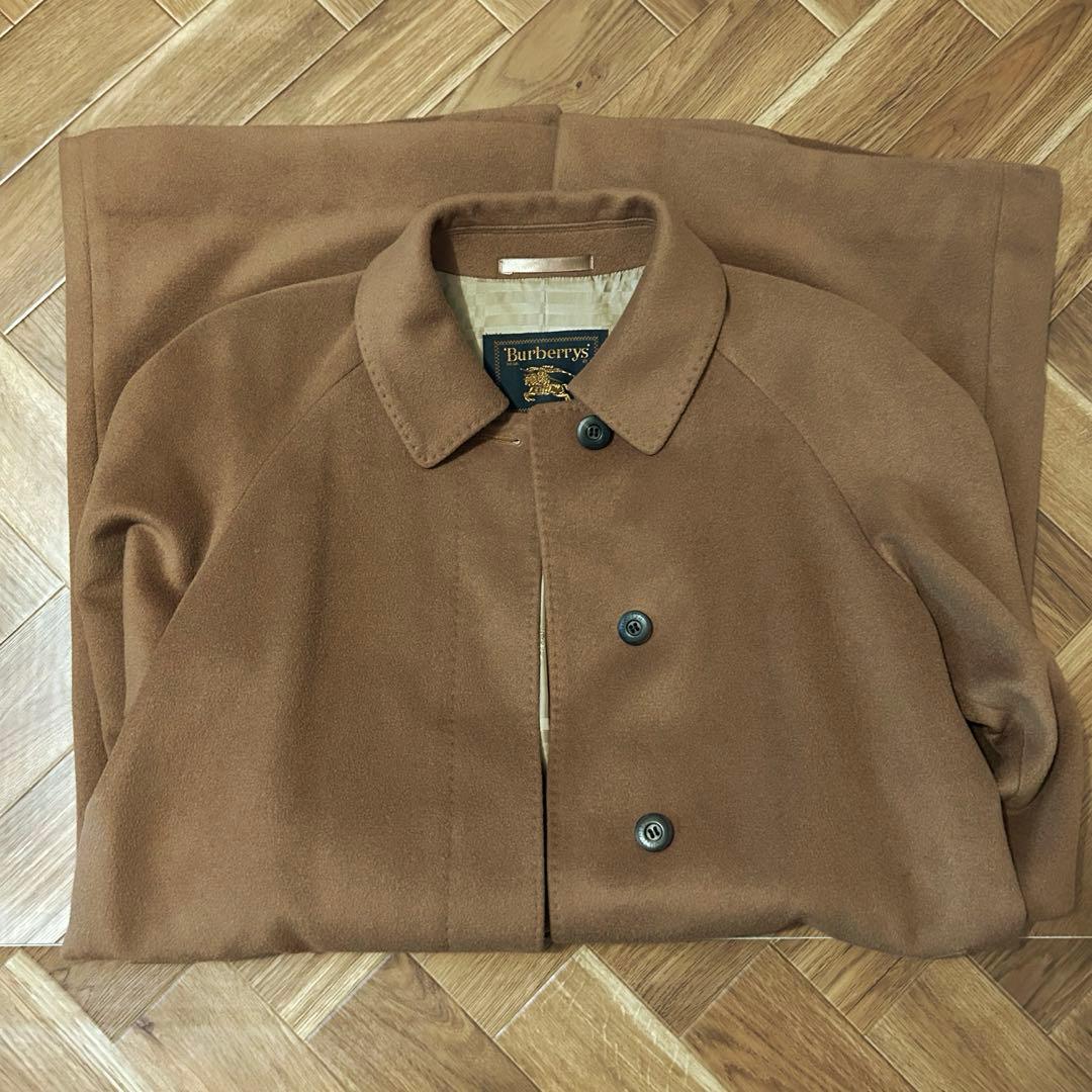 【kanta】美品⭐︎Burberrys バーバリー　カシミヤ　ロングコート