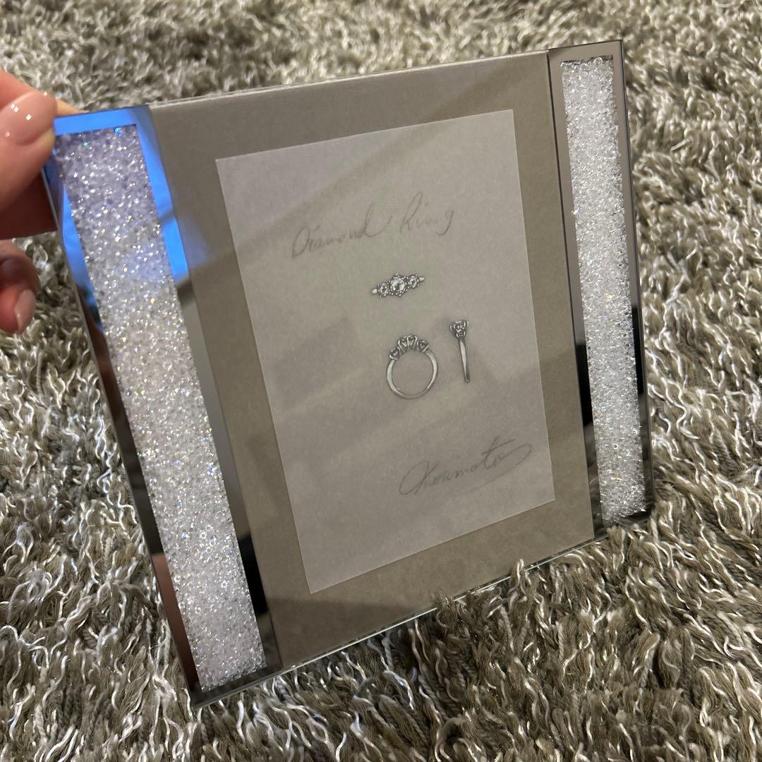 スワロフスキー写真立て