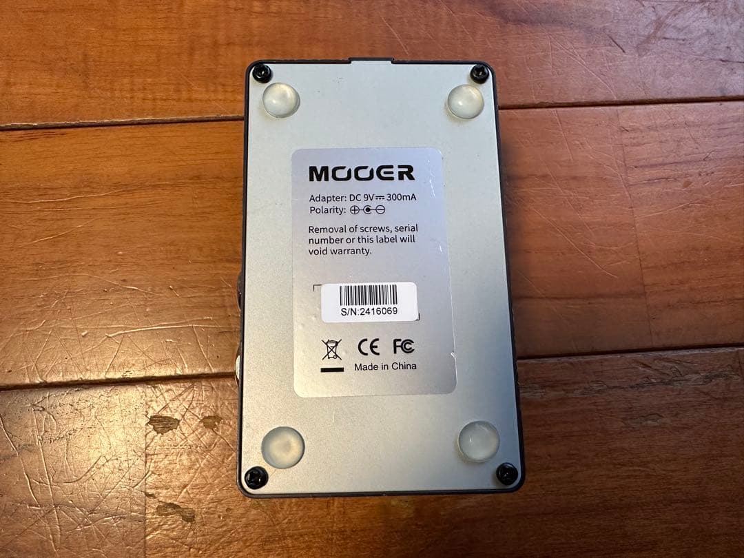 MOOER DRUMMER X2 ドラムマシンペダル