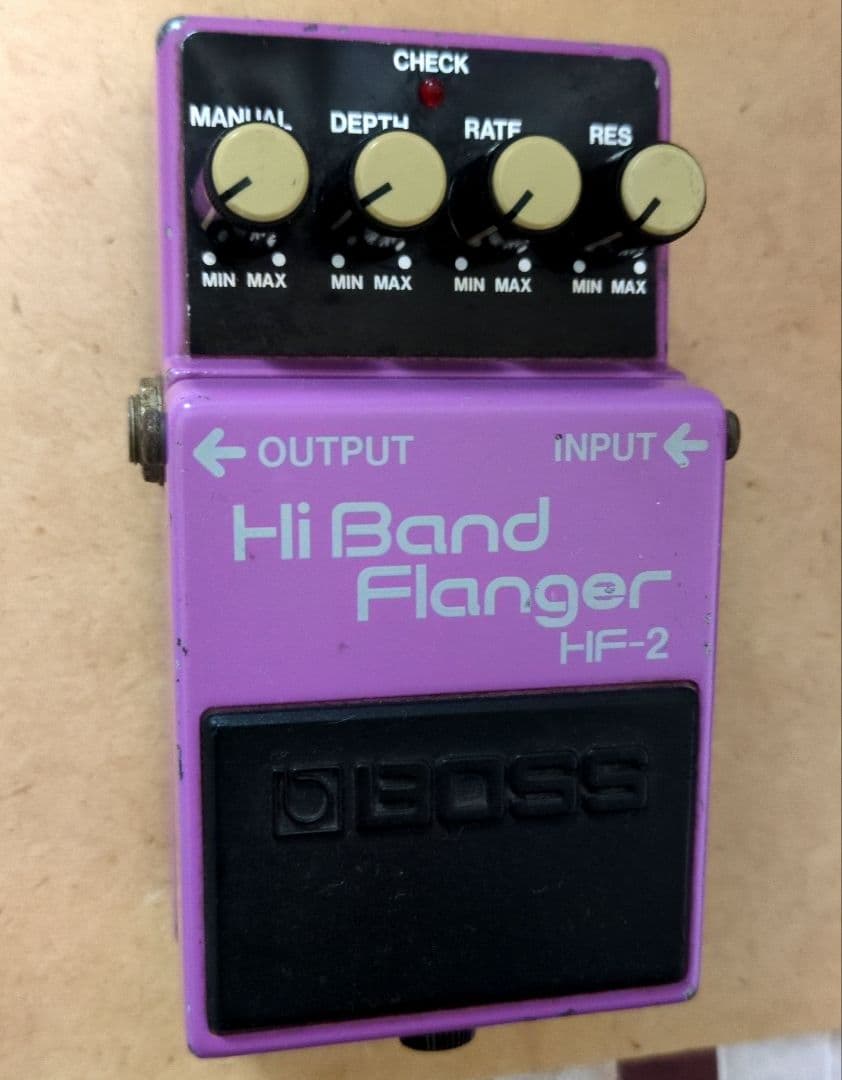 日本製　BOSS Hi Band Flanger HF-2
