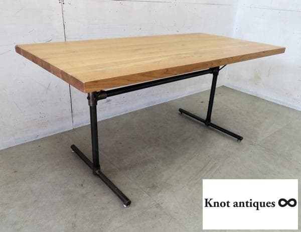 クラッシュゲート■ノットアンティークス■FRAG■ダイニングテーブル■オーク材