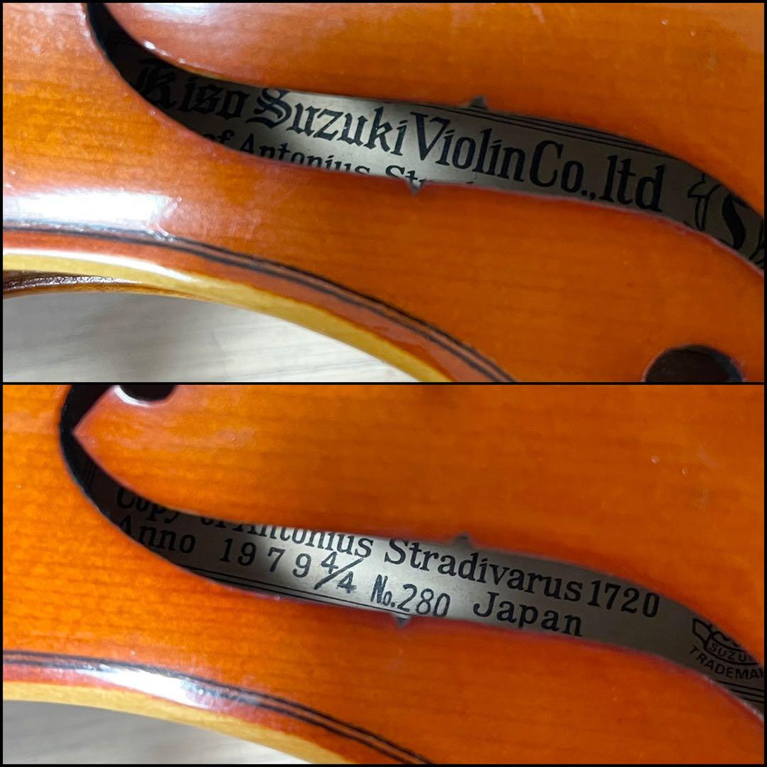 KISO SUZUKI 木曽スズキ No.280 4/4 バイオリン 1979
