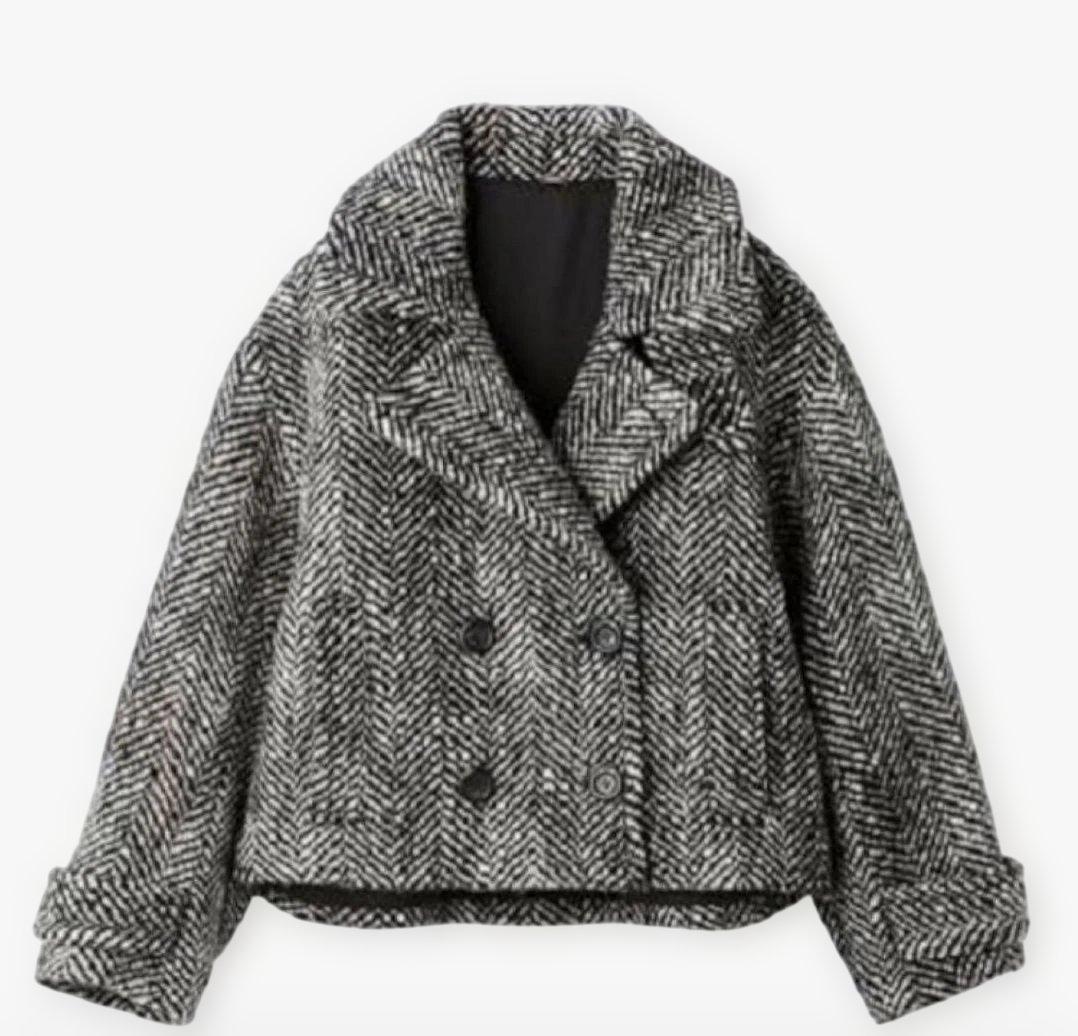 未使用級✨️　ミラオーウェン　ショート丈リバーダブルコート