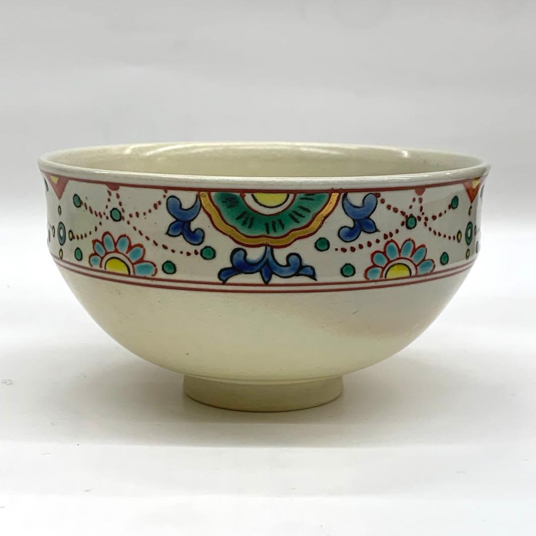 【茶碗　独楽　南蛮七宝】紙箱