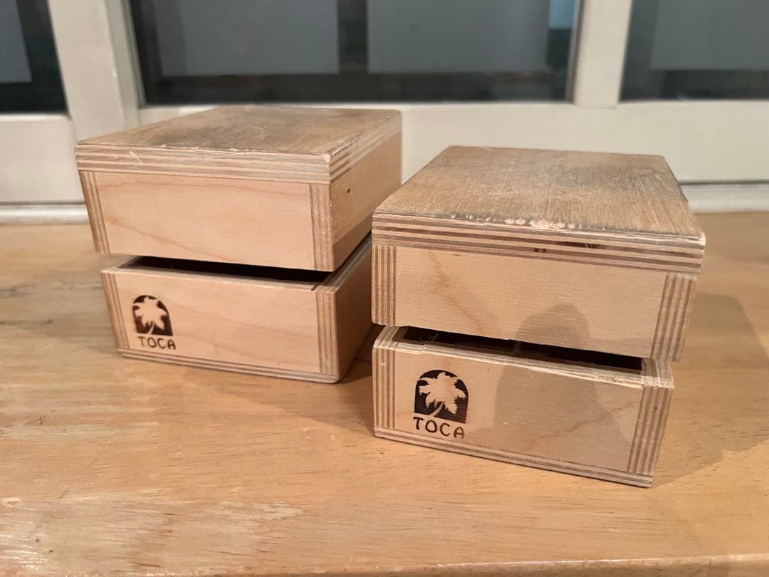 TOCA ウッドブロック　2個セット