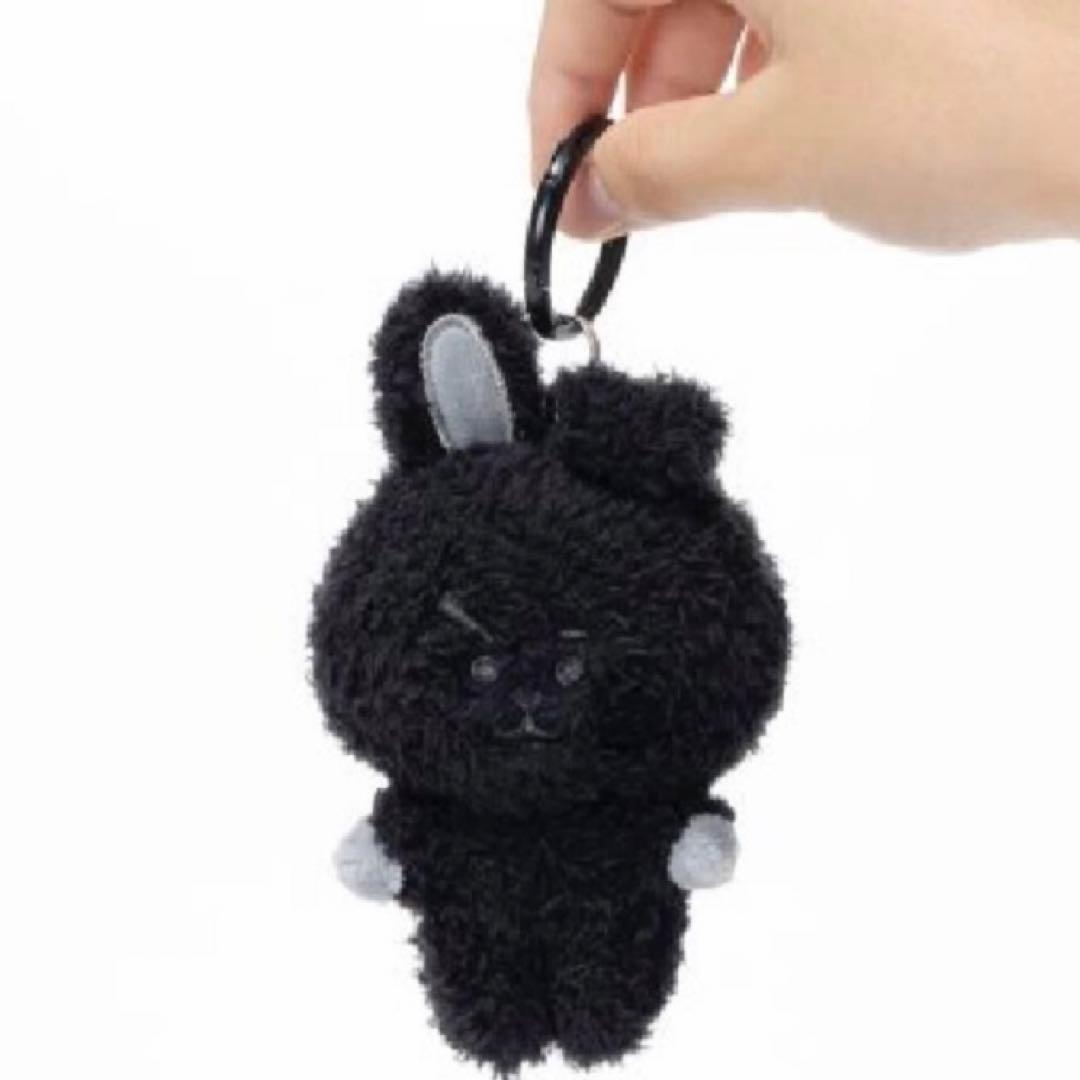 【新品】COOKY モノトーン マスコットキーリング　キーホルダー　BT21