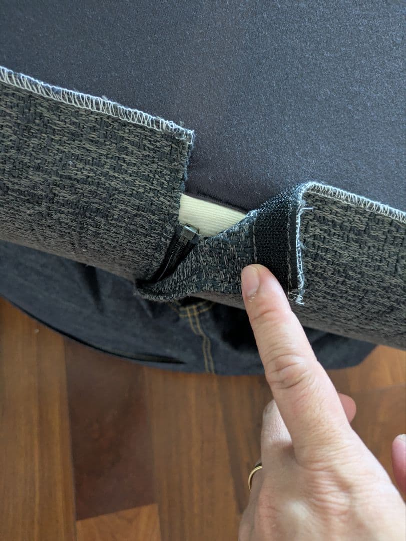 NOYES オットマン グレー