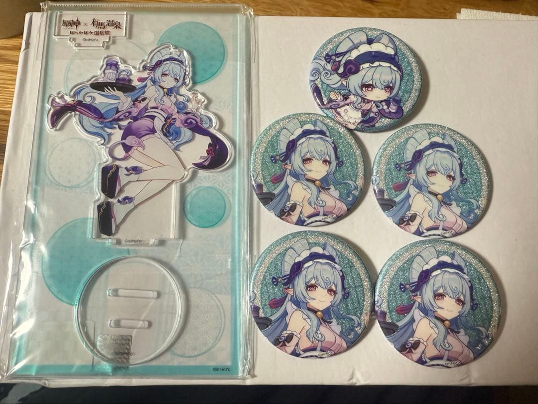 原神 夢見月瑞希 アクスタ・缶バッジ