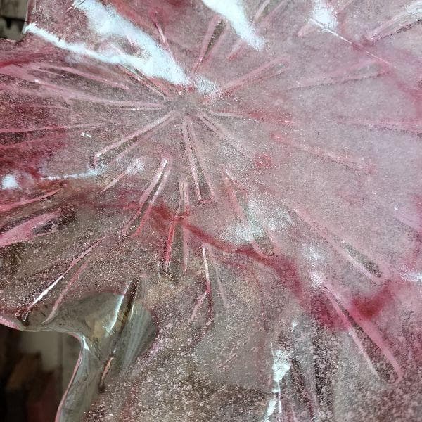 ヴィンテージ 未使用 IWATA GLASS 東京 岩田ガラス工芸 硝子 皿