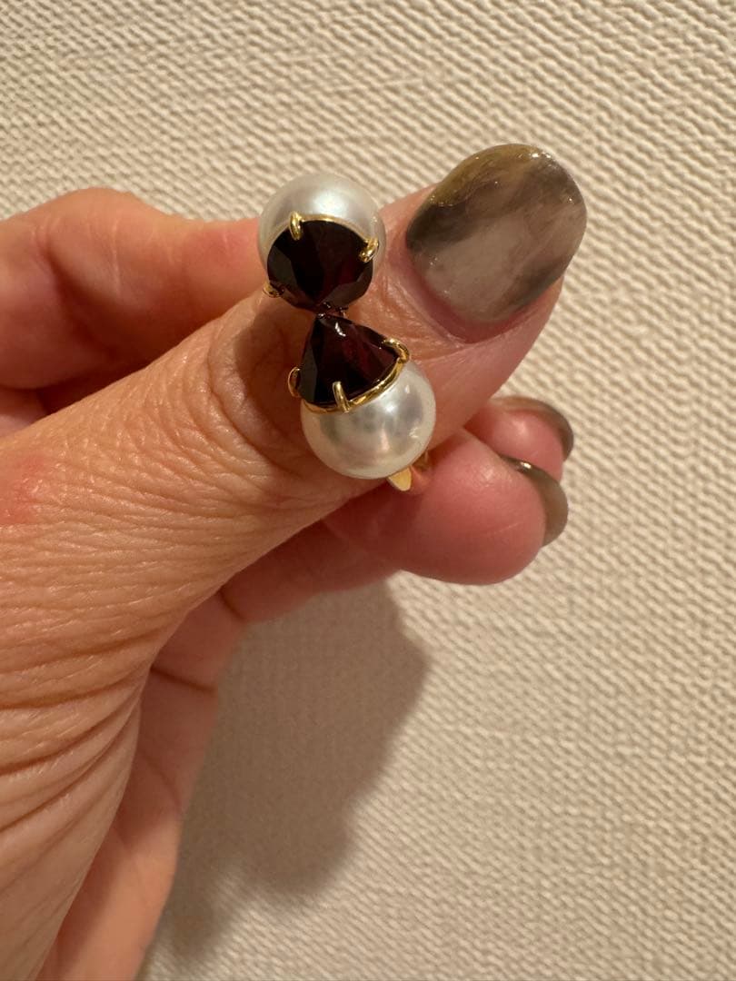 TASAKI リファインド　リベリオン　シグネチャーガーネットリング9号