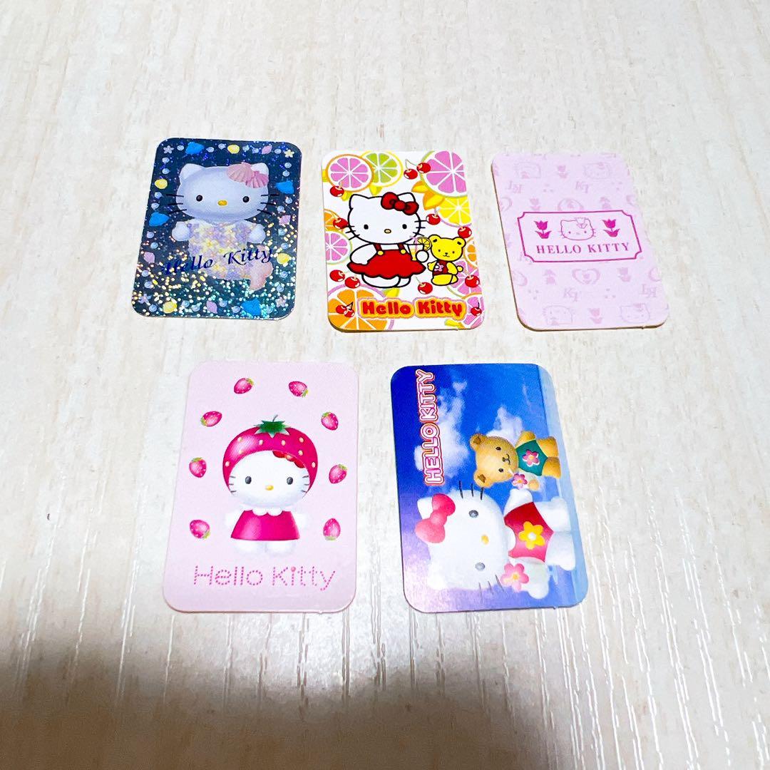 Sanrio ハローキティ　シールパック　フレークシール　平成レトロ