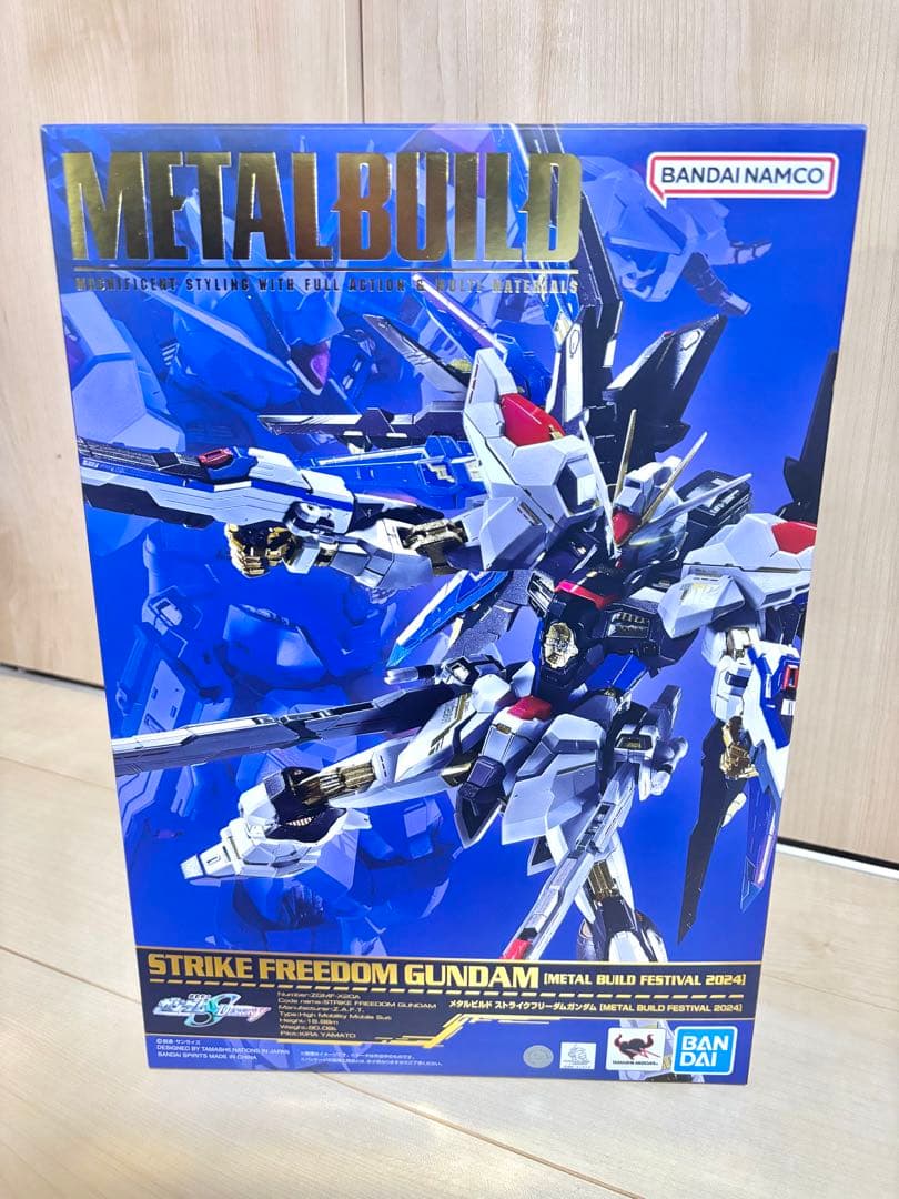 メタルビルド　ストライクフリーダムガンダム2024＋光の翼オプションセット