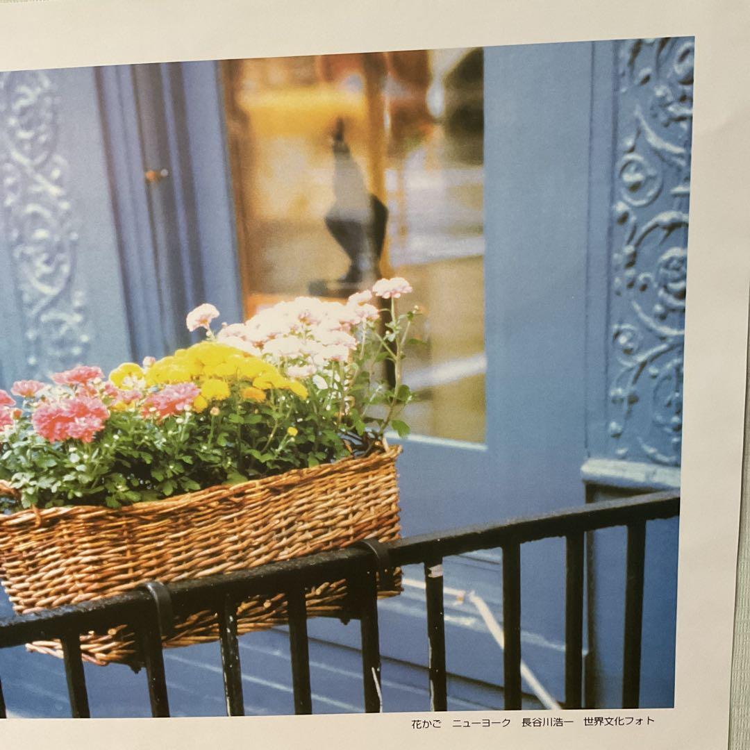 長谷川浩一 アートの旅より 「花籠」 ニューヨーク 世界文化フォト