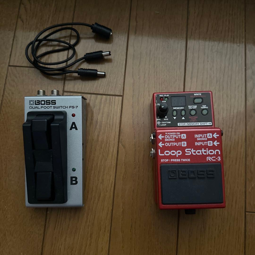 (とん)BOSS RC-3 ループステーション + FS-7