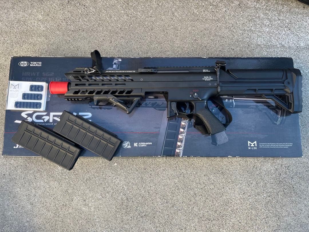 電動ショットガン　SGR-12 多弾マガジン２本付き　バイオハザード 電動ガン