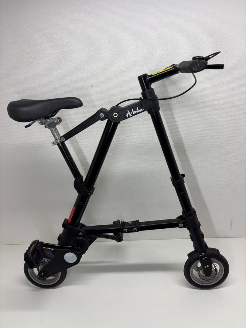 A-bike 折りたたみ自転車 A型 bike ブラック 10インチ