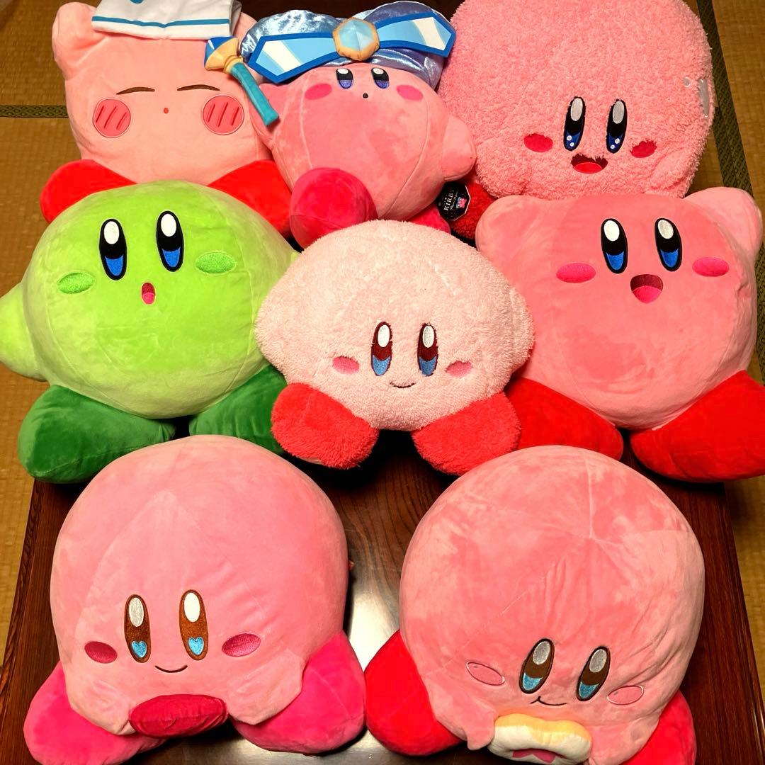 【カービィ部屋を作ろう！】星のカービィ　ぬいぐるみ　８体　まとめ売り