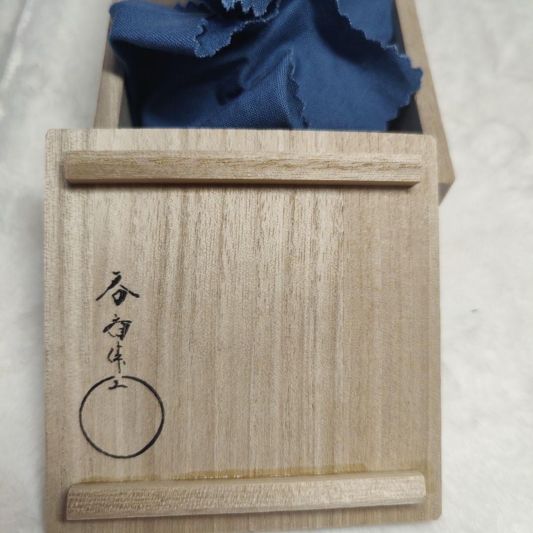 初雁蒔絵香合 香炉 欅 共箱 茶道具 香道具 蒔絵 香合 木製 前端春斎