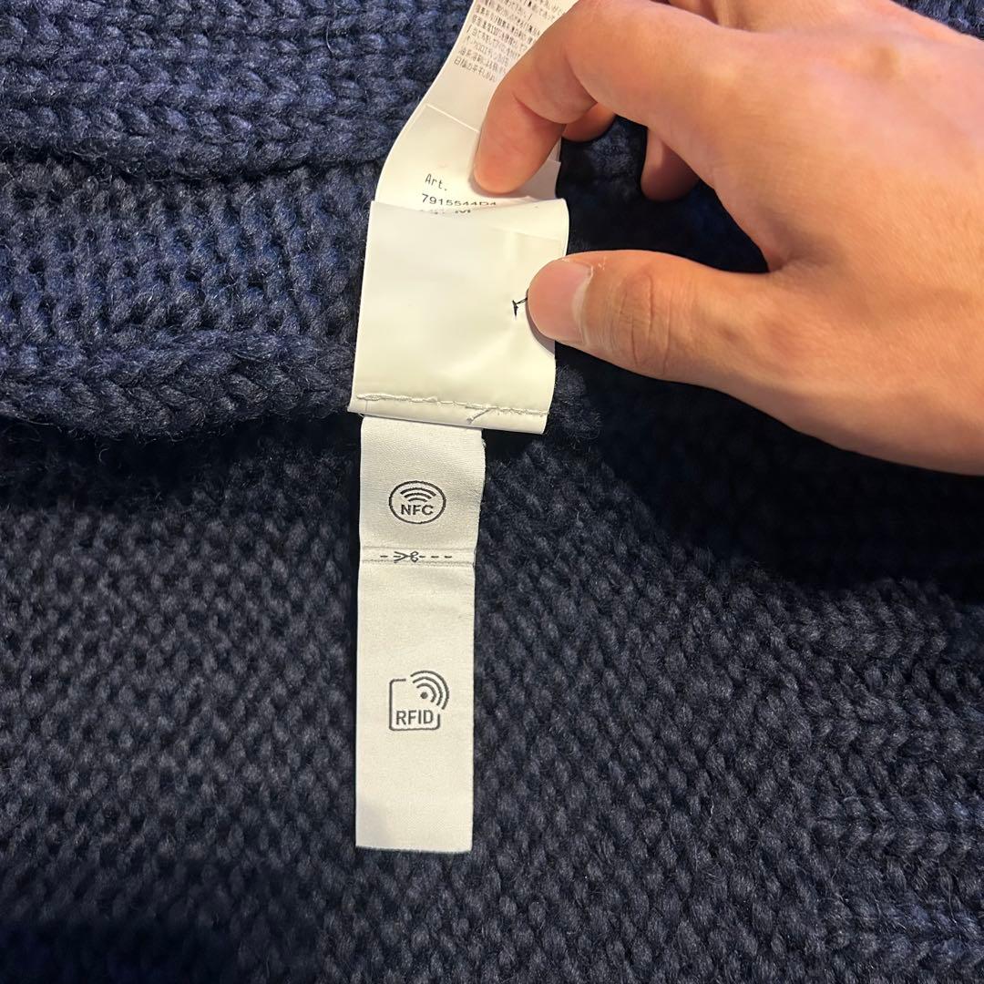 トップス Stone  Hooded Knit Cardigan 23AW M