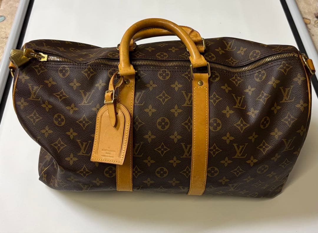 ルイヴィトン　モノグラム　ボストンバッグ　キーポル45 バンドリエール