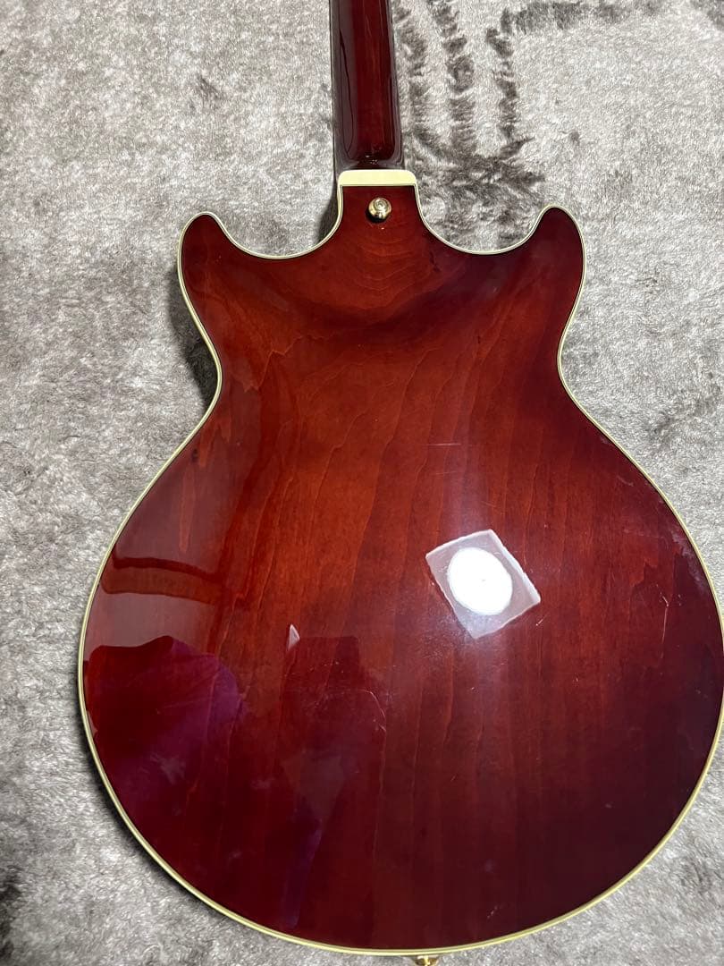 Ibanez AMH90QM / TBL セミアコ　島村限定カラー