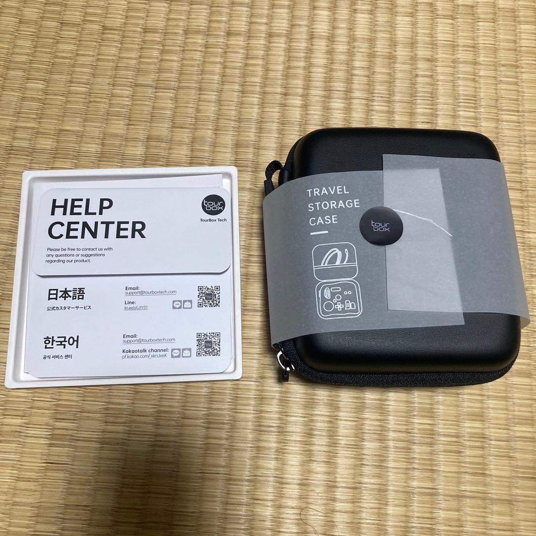ほぼ未使用、ツアーボックスエリートTourBox Elite 専用ケース付属