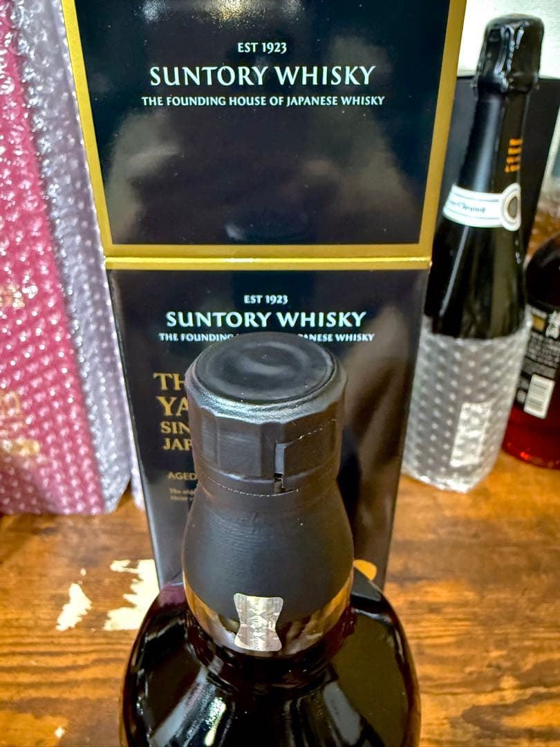 【美品・本物】サントリーシングルモルトウイスキー 山崎18年