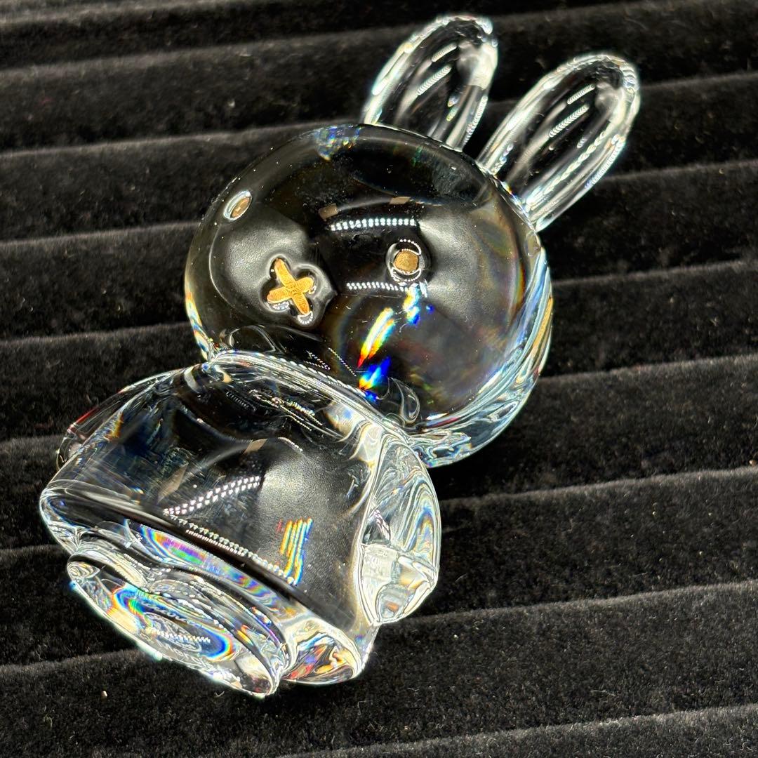 箱付き　バカラ クリスタル フィギュリン 置物　ミッフィー　　no.175