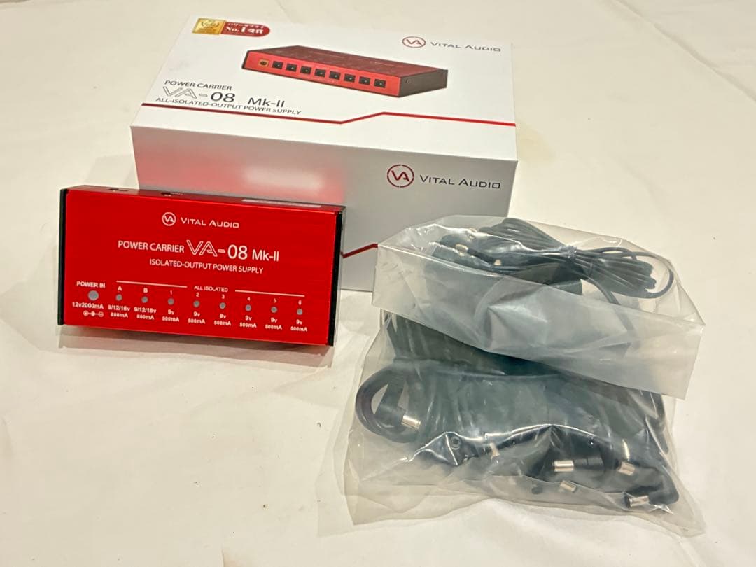 未使用 VITAL AUDIO POWER CARRIER VA-08 MKII
