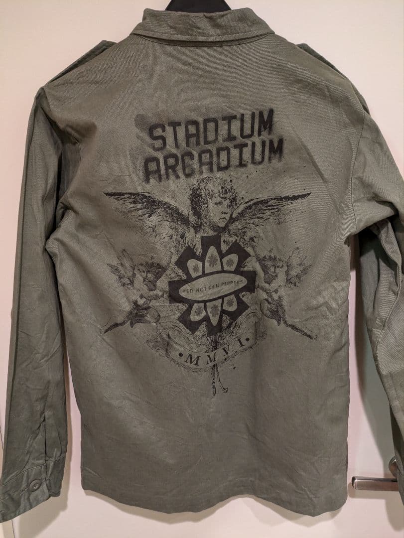 レッドホットチリペッパーズ スタジアムアルカジウム アーミーシャツ 2006