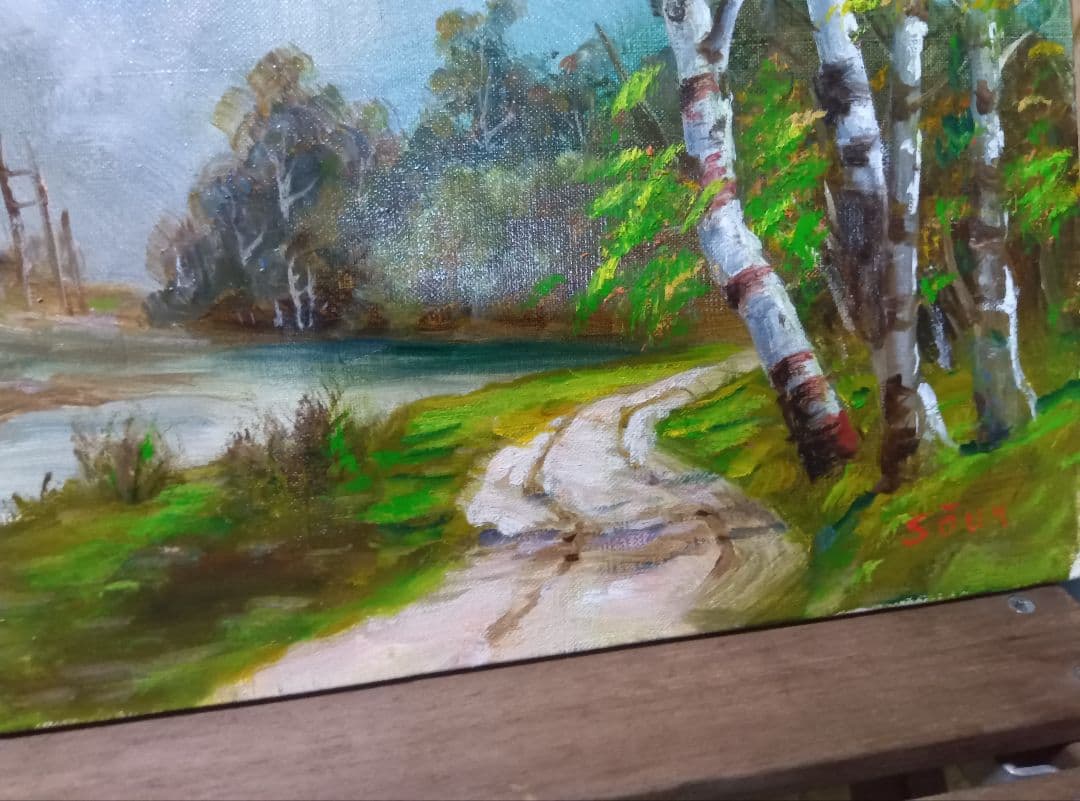 中西甚三郎１９０６年生まれF6号の秀作です