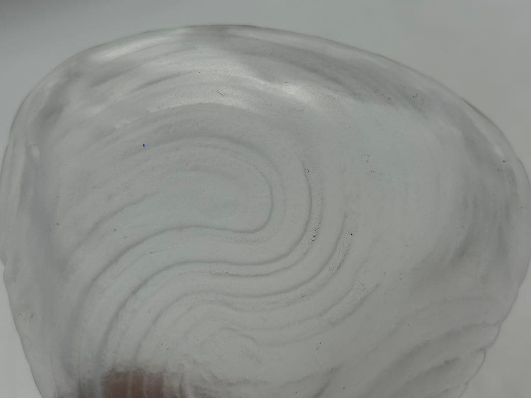 坂田甚内作　ガラス　三角型4点　送料込み250611