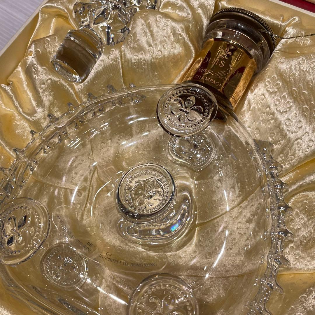 ① 美品 Baccarat レミーマルタン ルイ13世 空瓶 バカラ　箱入り