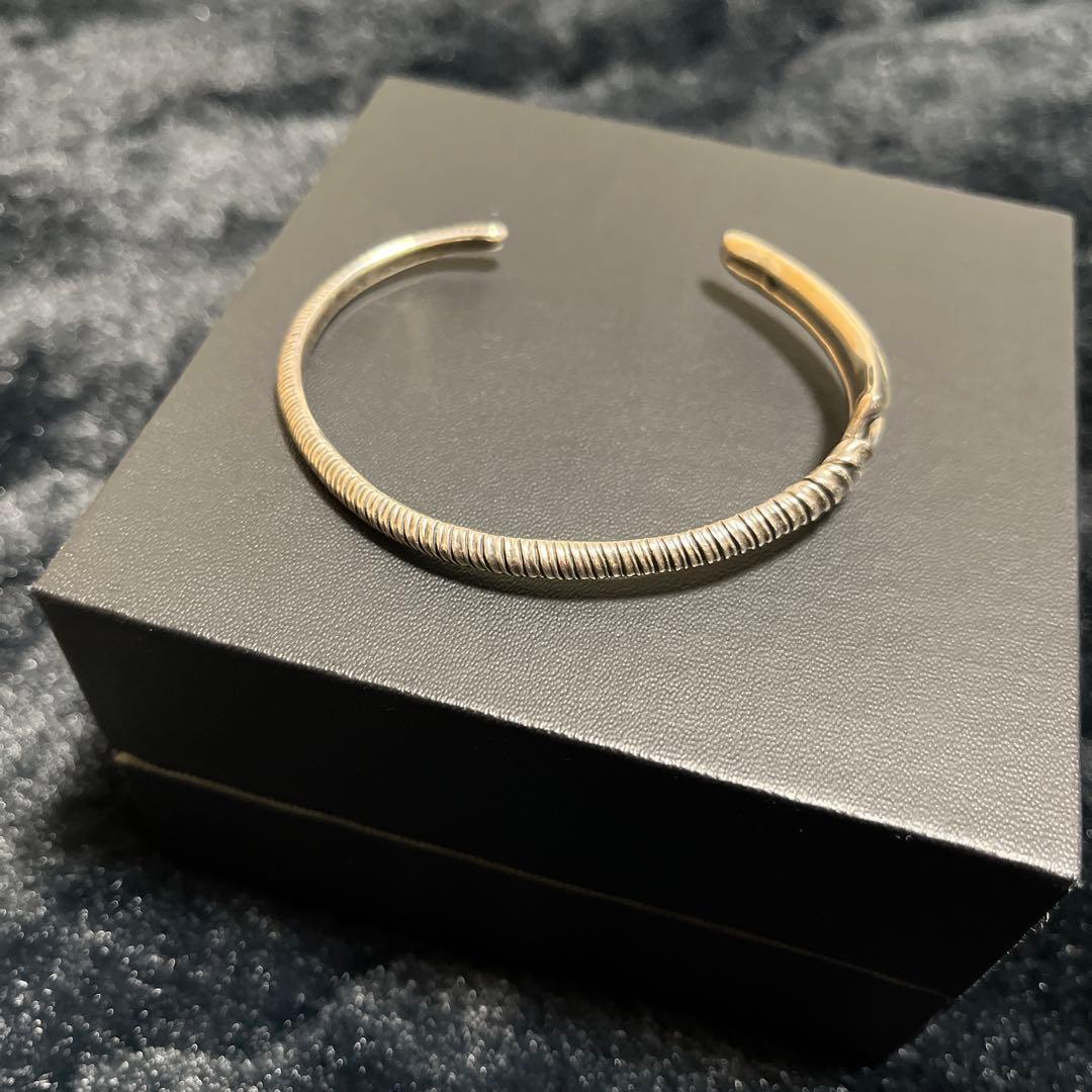 EVA×花唐草 SILVER ロンギヌスの槍 バングル ブレスレット