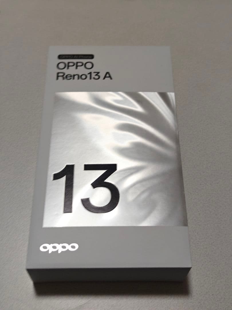 OPPO Reno 13A UQモバイル版 アイスブルー